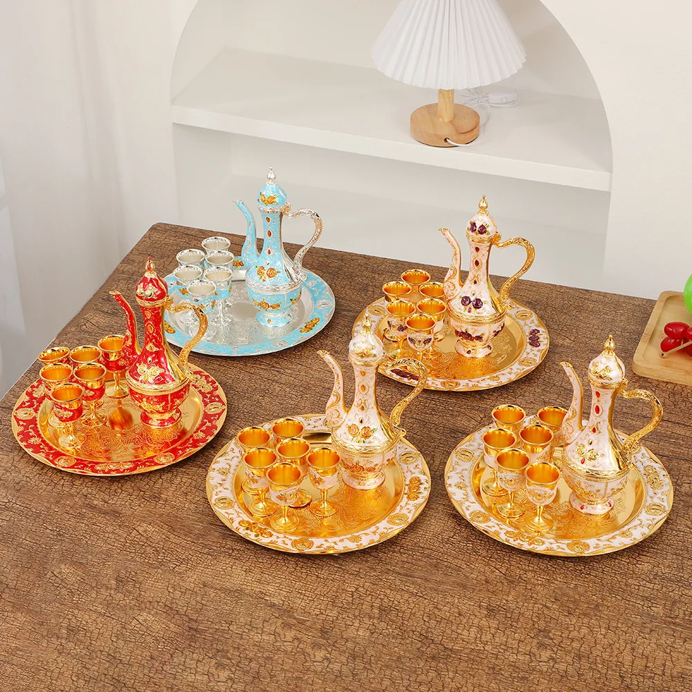 Wine Set Silver Plated Kiddush Cup Nickel Plated Wine Cup with Saucer Jewish Shabbos Goblet Passover for Havdalah Passover Gift