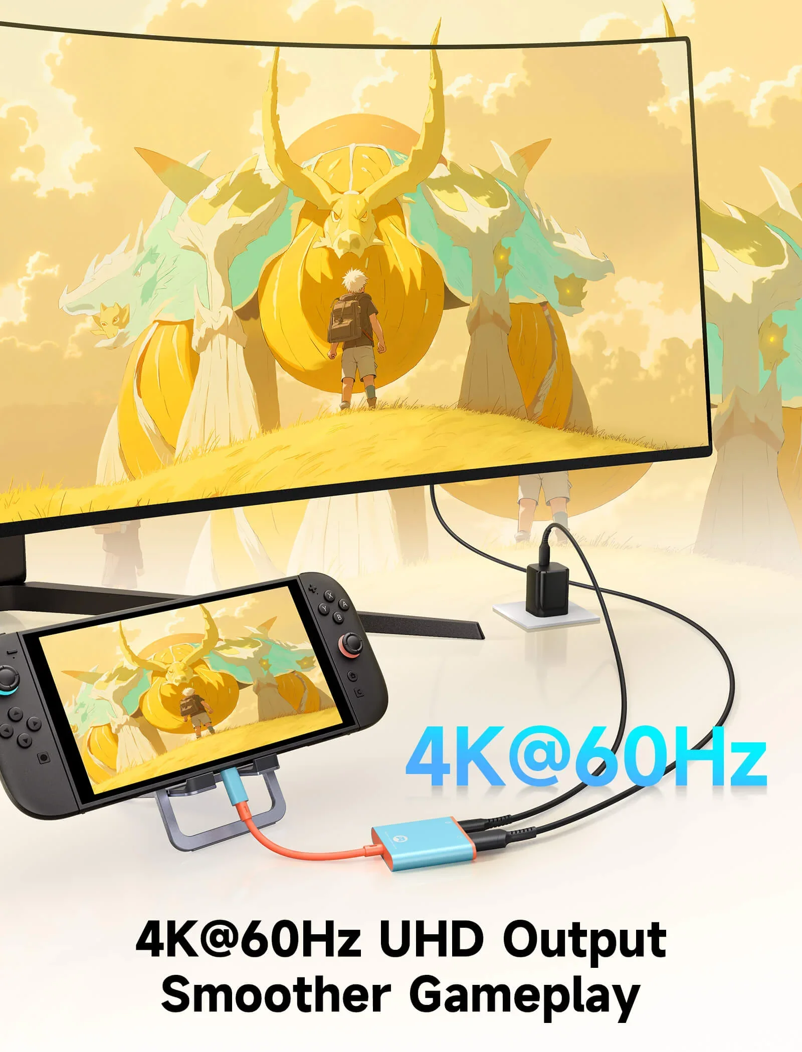 Adapter dokujący 2 w 1 do Switch 2