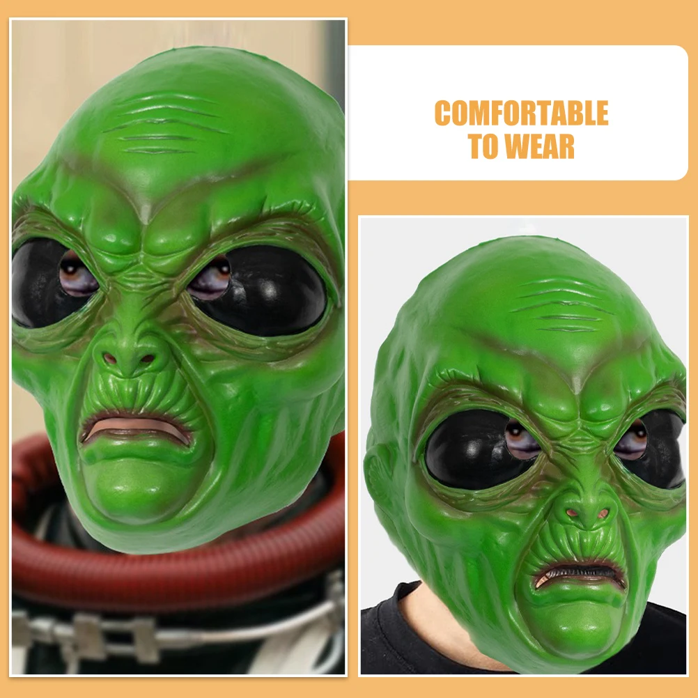 

Mask Headgear Lightweight Material Comfortable Party Cosplay Scary Headgear Halloween Carnival Costume Mask Photo Prop