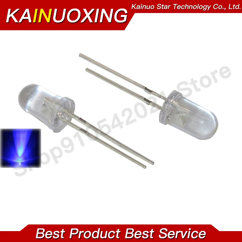 طقم led دائري متنوع ، أبيض ، أصفر ، أخضر ، أزرق ، 5 أحمر فاتح ، = 5x20pcs