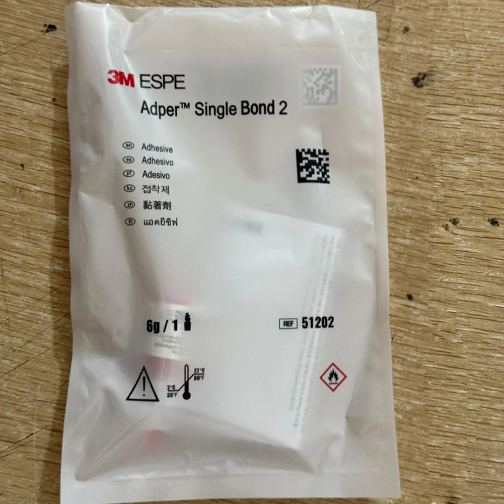 กาวติดอุปกรณ์จัดฟัน 3M Single Bond Universal Adhesive 51202/41282/712 ชนิดใช้แสงสำหรับการบ่ม พร้อมสารป้องกันความชื้น