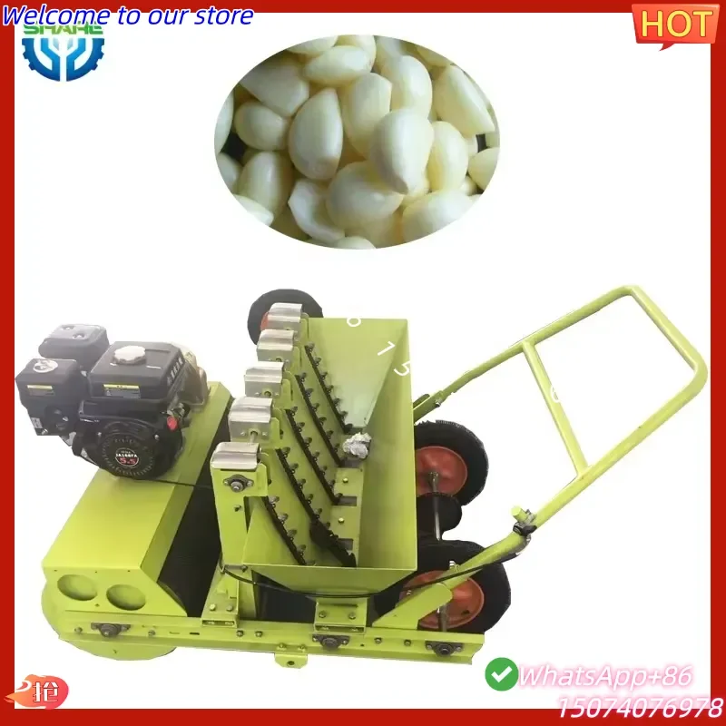 2026 4 Row Garlic Seeder Machine Manual Garlic Planter