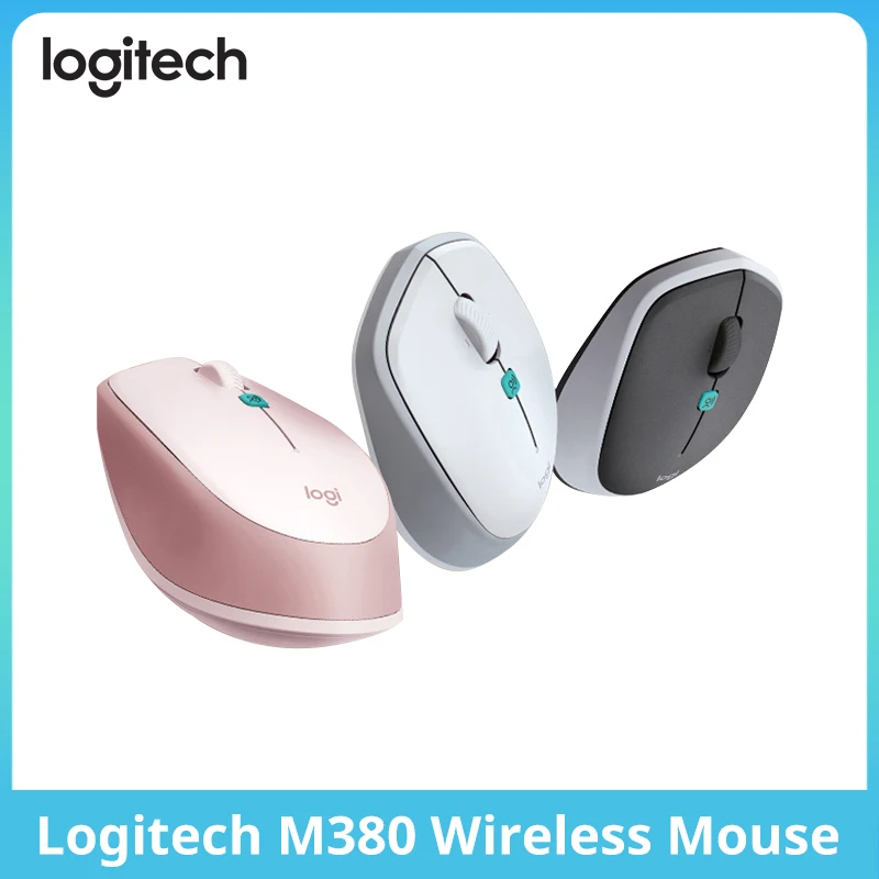 Wholesale Logitech M380 2.4ghz 4-Keys Smart Optical Home Ergonomic Portable Mini Wireless Bluetooth Optical Mouse For Office