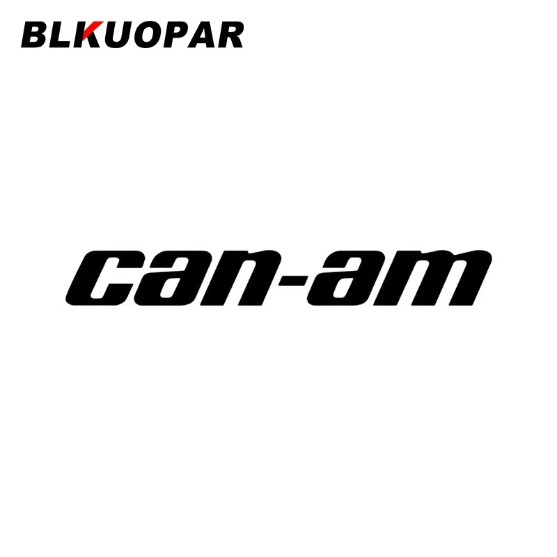 

BLKUOPAR Can-Am Humorous Words Car Stickers Vinyl Personality Motorcycle Decal Car Goods Creative Graphics Refrigerator Decals