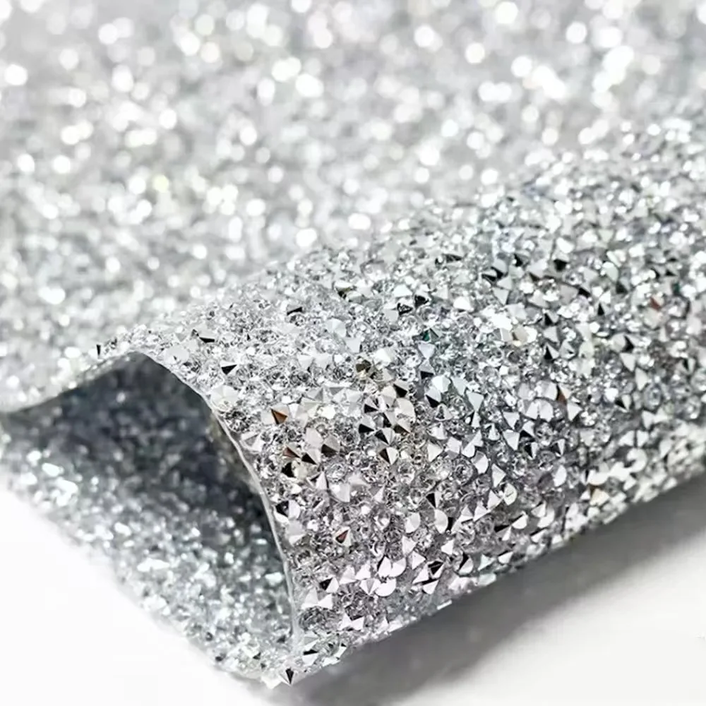 Rhinestone Nail Arm Rest Cushion Glitter PU Leather Hand Pillow Stand for Salon Manicure Nail Art Tool