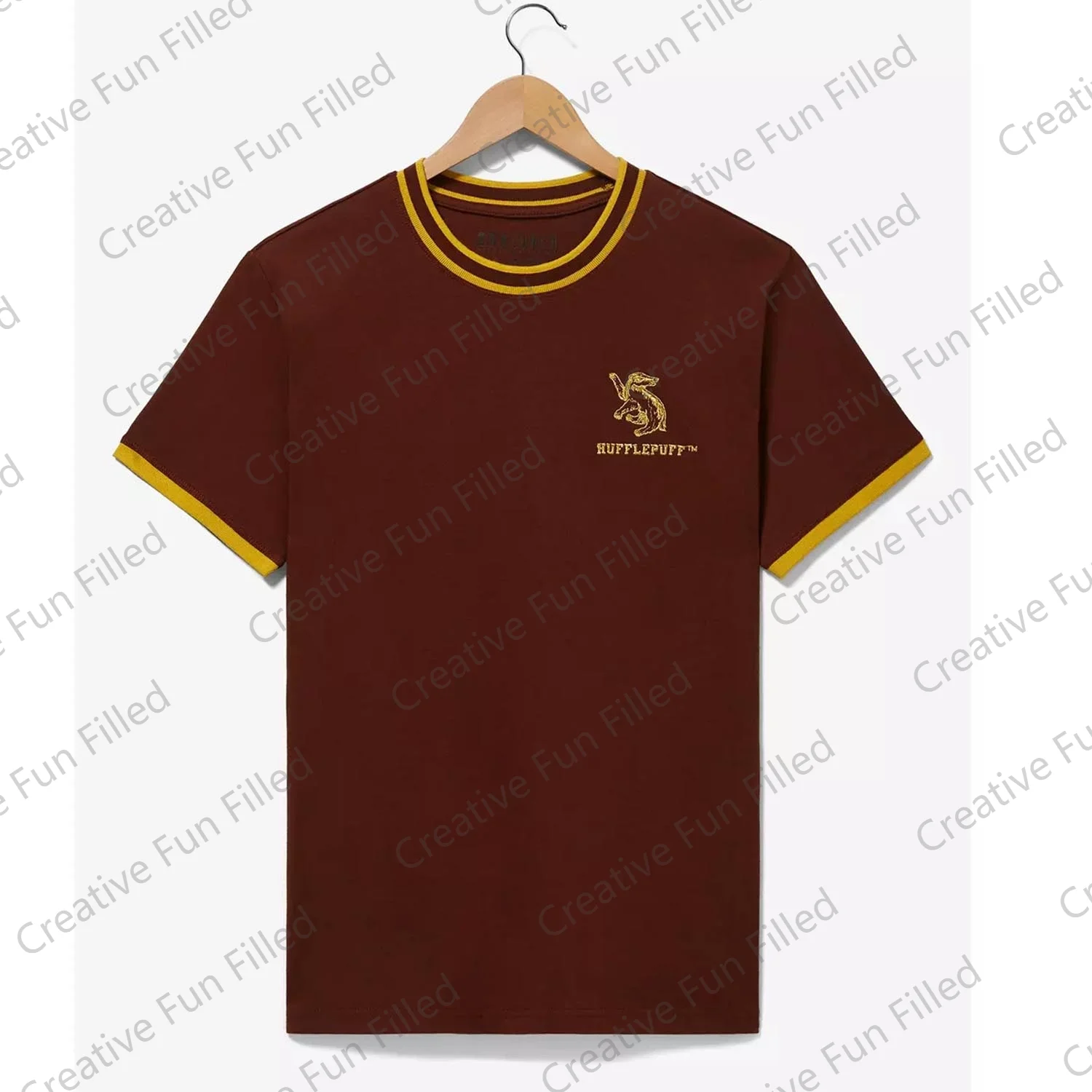 2024 Summer College Mascot Ringer Hogwarts Houses Magic Toddler T-shirt Oversized 110-6XL Tops