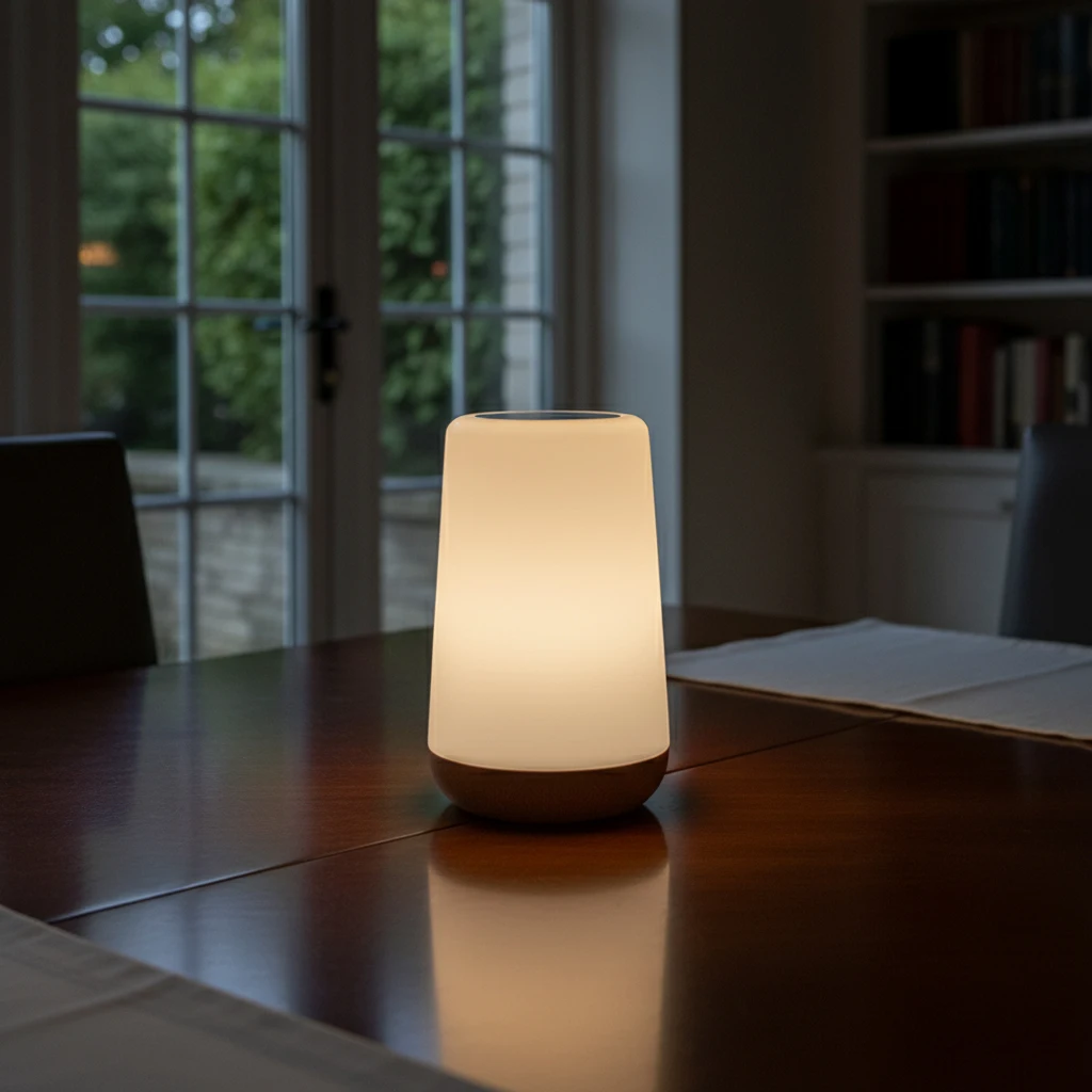 13 لون تغيير اللمس ضوء الليل RGB عن بعد عكس الضوء USB قابلة للشحن المحمولة غرفة ضوء الجدول مصباح أباجورة لغرفة النوم #1