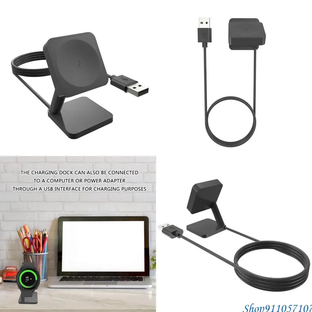 

203B Portable Charging Holder Dock ABS Construct Stand for smartwatches 7