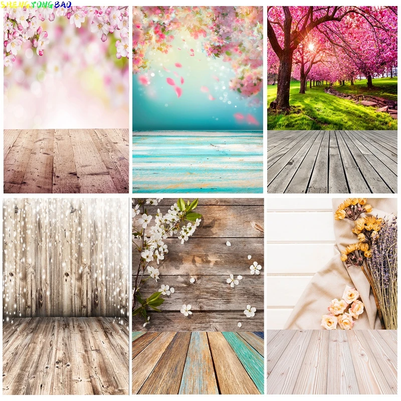 Wood panel Solid Colors Photography Backdrops Props Lights and Shadows Dazzle Portrait Photography Background  WP-03