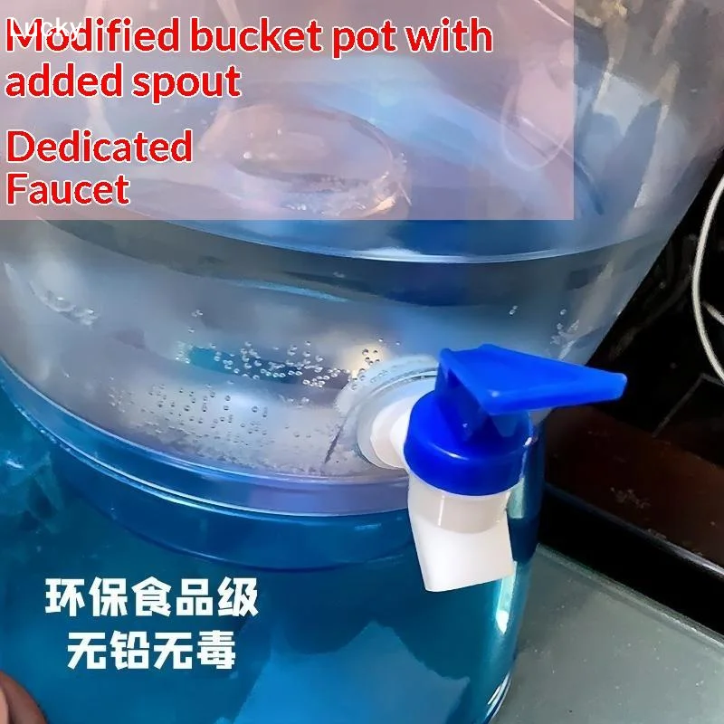 Plastic Water Tap Spigot Bucket Water Outlet Faucet Switch Leak Proof Easy Install For Water Tank ModificationLivable Decoratio