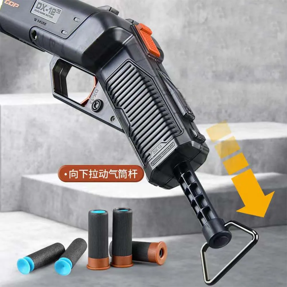 Shell Ejecting Toy Gun Shotgun With Soft Bullet Safe For Kids Boys TiKtok Shop Toys