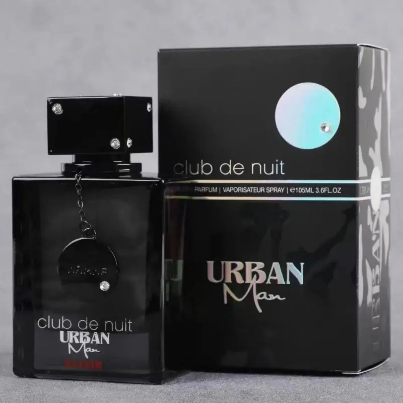 Armaf Club de Nuit Urban Man EDP: Luxe Crystal Cap, Bold Modern Scent for Daily Wear