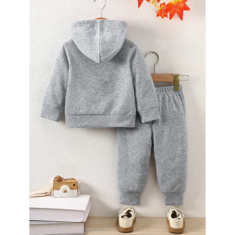 IURNXB أطفال سعيد هالوين 2 قطعة مجموعة ملابس الأطفال طفل هوديي السراويل العليا وتتسابق Sweatsuits 1-6Y ربيع الخريف