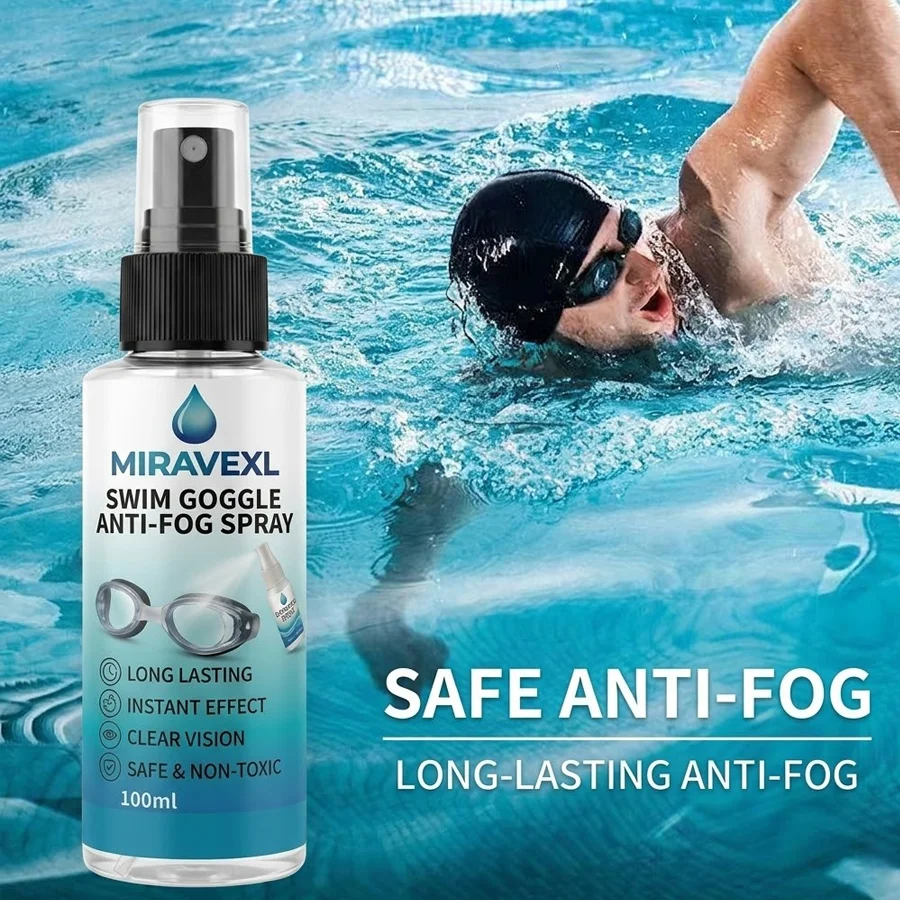 Anti-Fog Spray for Goggles/Glasses: Cameras/Windshields/Telescopes – Bathroom Mirrors, All-Scene Anti-Fog Protection