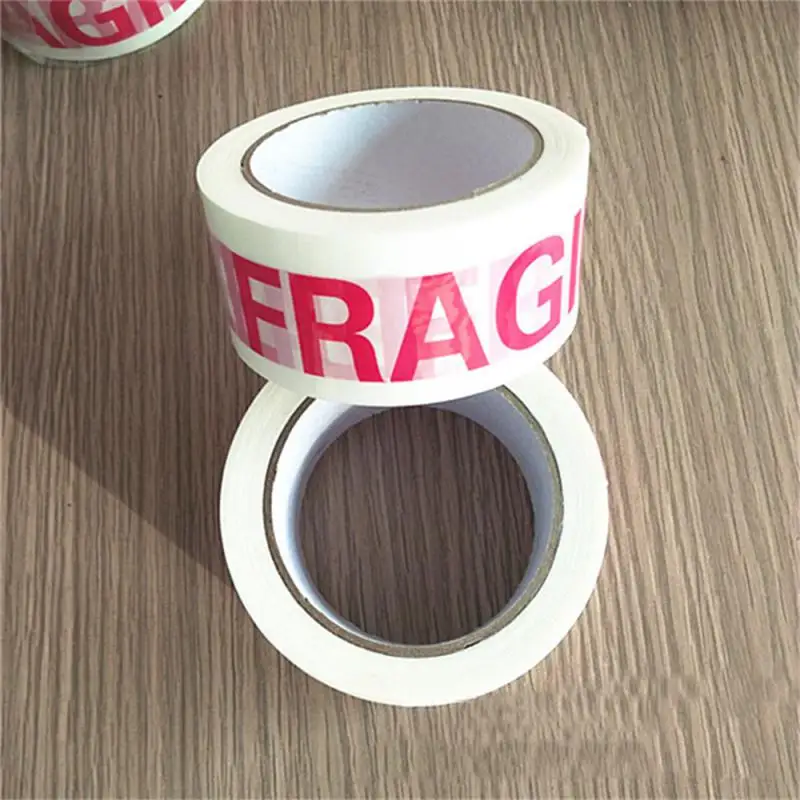 1/Roll 70*4.8cm Red Safety Warning Fragile Barrier Remind Sticker Work Safety Adhesive Tapes For Mall Store School
