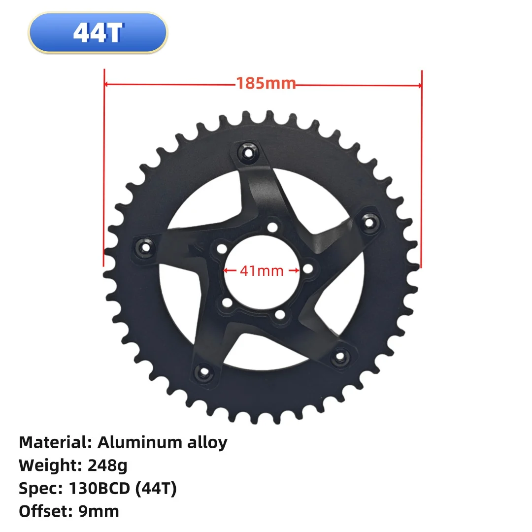 For Bafang Midmotors For BBS03 For G320 M615 M625 Chainring 42T And 44T Electric Bike MidMotor Parts Bicycle Parts