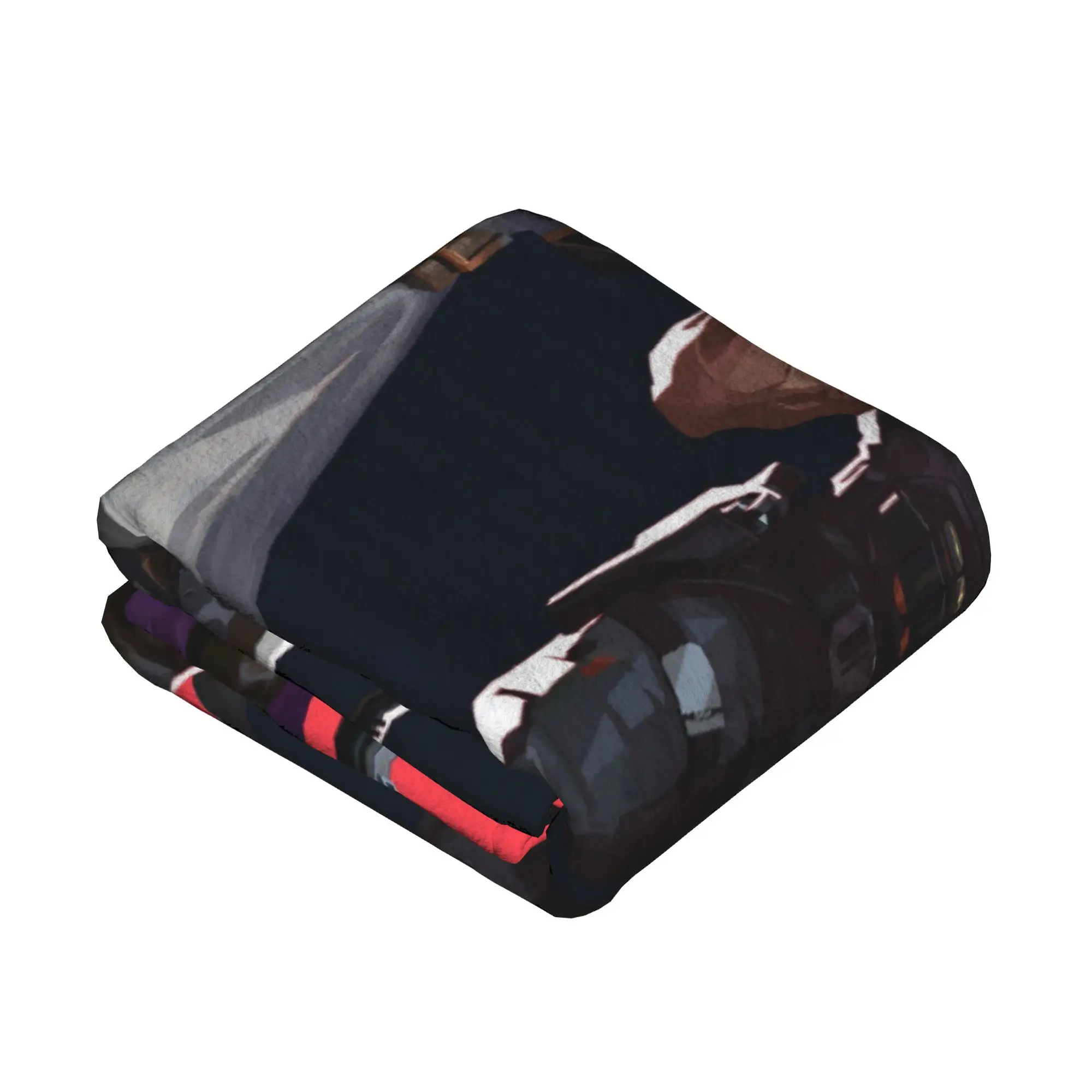 Valorant Cypher Cypher Brimstone Flannel Throw Blanket Game Anime Blankets for Home Car Warm Bedding Throws