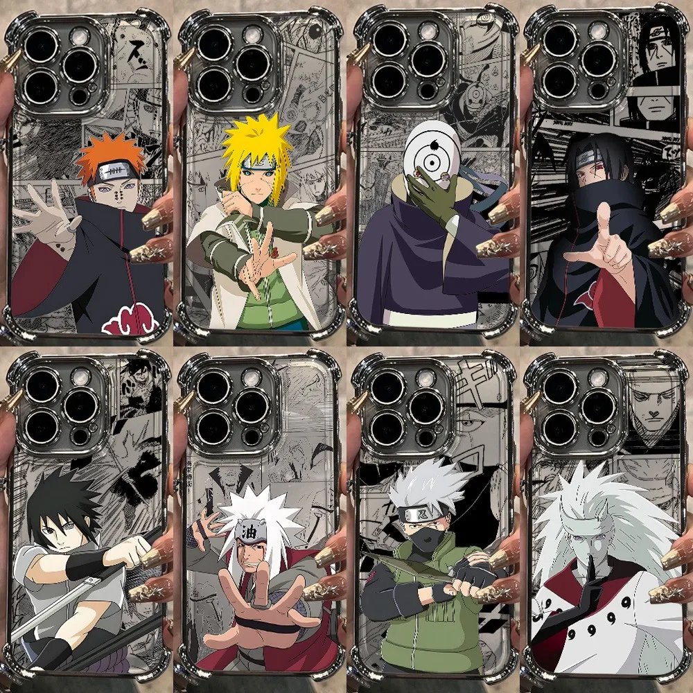 Anime Narutoes Plating Phone Case For Samsung A27 A37 A57 A07 A36 A16 A35 A55 A25 A26 A05s A15 A54 A34 A24 A14