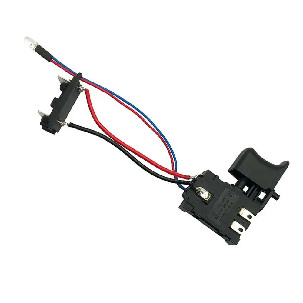 1Pcs 21V Trigger Switch Universal Speed Control Electric Drill Control Switch Plastic Dustproof Push Button Cordless Drill