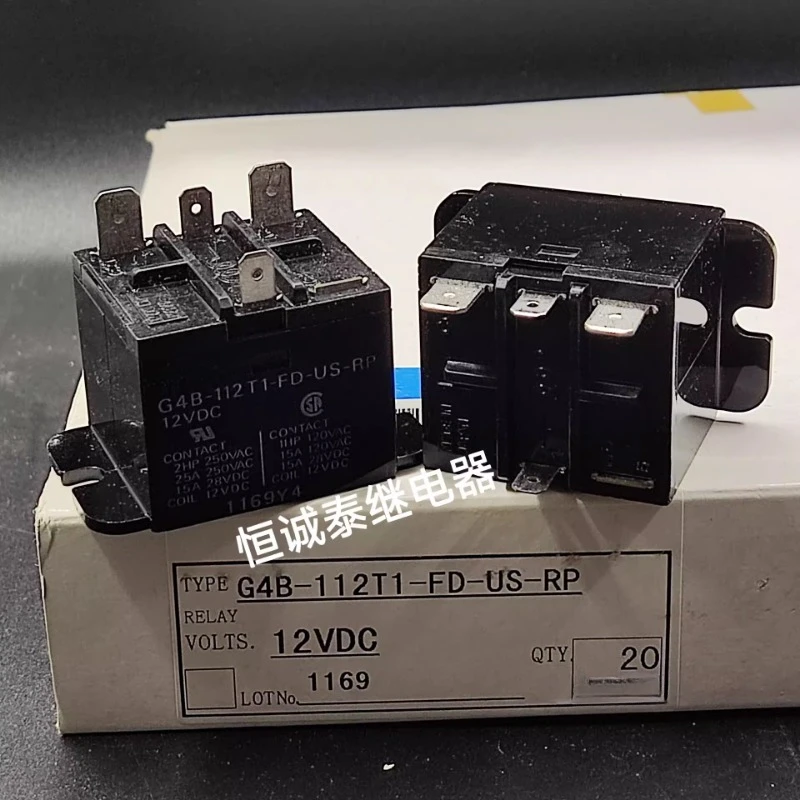 

（Brand-new）1pcs/lot 100% original genuine relay:G4B-112T1-FD-US-RP 12VDC Small power relay 4pins 15A 250VAC