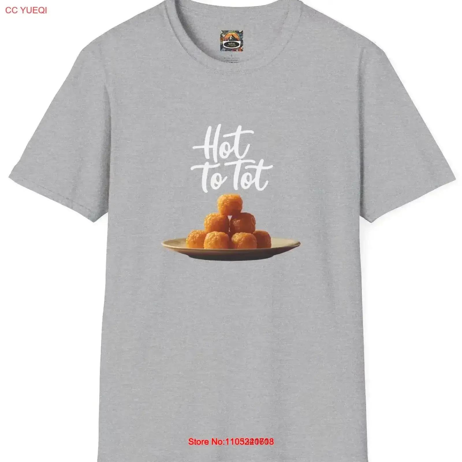 Funny Tater ToT T Shirt Lover s Potatoes Foodie Brother Lovers vintage Washed Stretched designer clothes homme graphic Soft