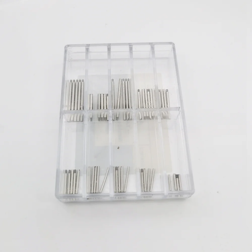 إكسسوارات الساعة أدوات الساعة حزام كلمة واحدة صندوق برغي كامل حزام الصلب حزام المسمار ربط رمح ساعة إصلاح أجزاء