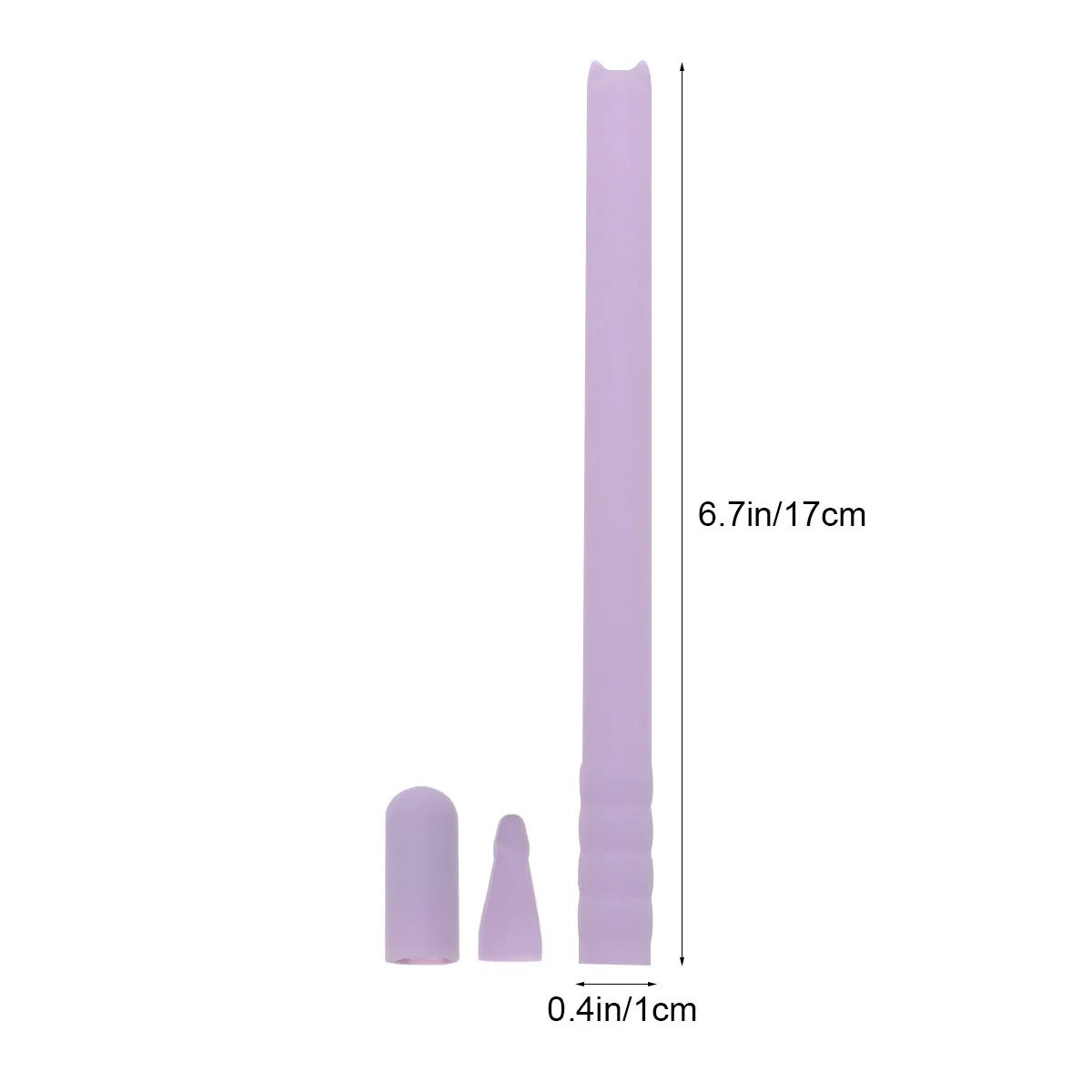 3Pcs Silicone Case Stylus Pen Protective Cover Anti-Roll Anti-Scratch Nib Cover Pencil Protector Full