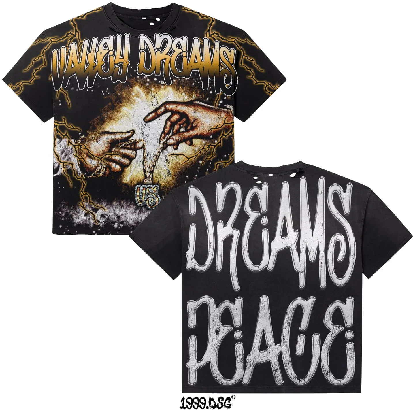 

Ретро футболки с графическим принтом и молнией, большие топы y2k, Харадзюку, готическая черная хлопковая футболка с короткими рукавами, мужская одежда