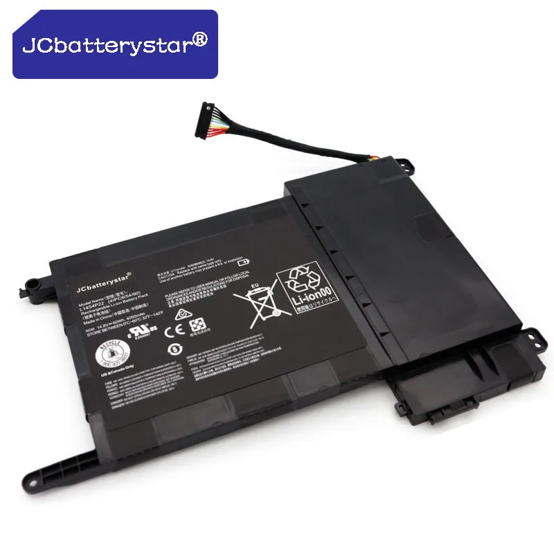 

Новый аккумулятор для ноутбука JC L14S4P22 для Lenovo IdeaPad Y700 Y700-17iSK 5B10H22084 L14M4P23 14,8 в 60 Вт/ч 4050 мАч