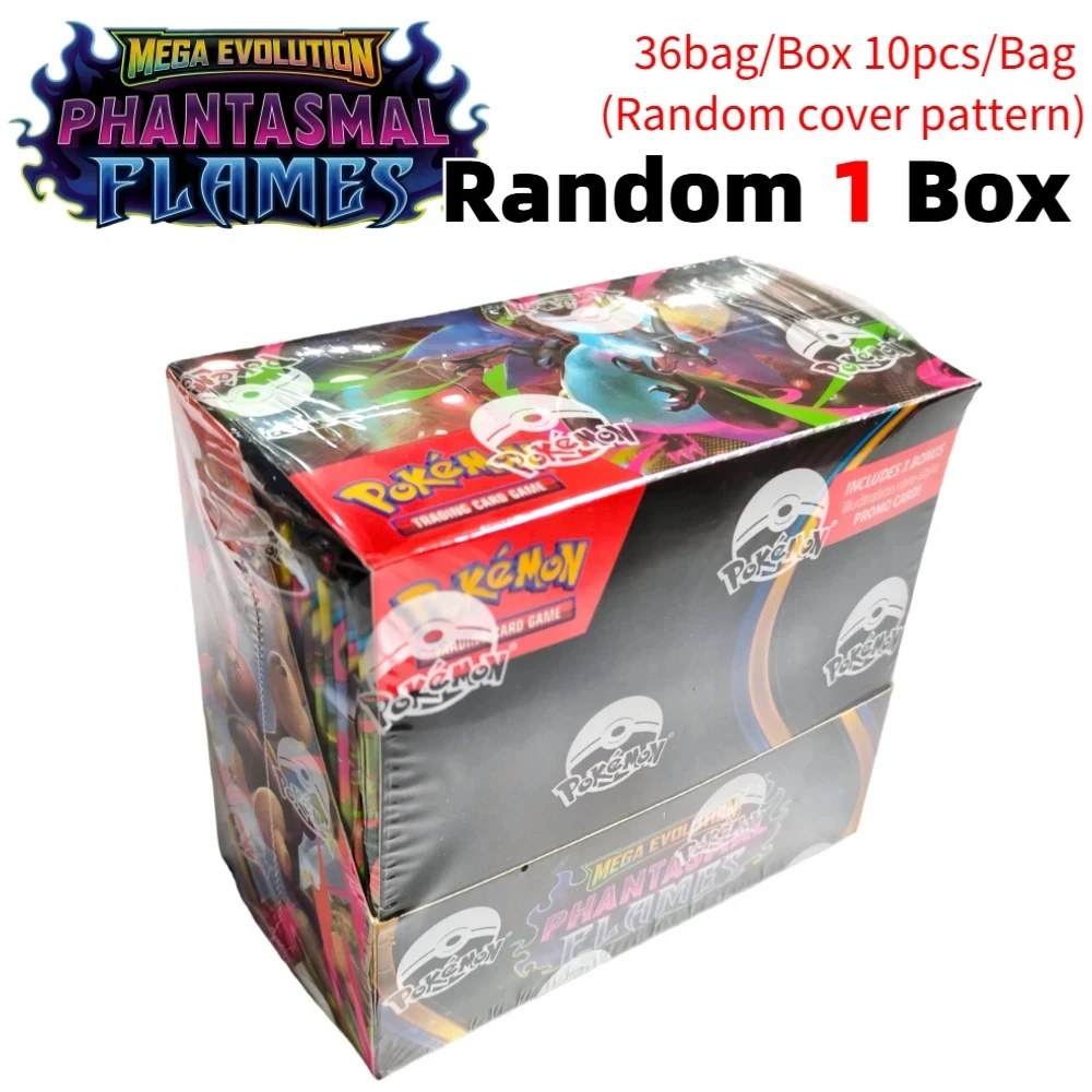 NEUE Pokémon TCG Booster Seltene Sammelkarten als Geschenk Mega Evolution Ascended Heroes Phantasmal Flames Sammelkarten – Detail 7
