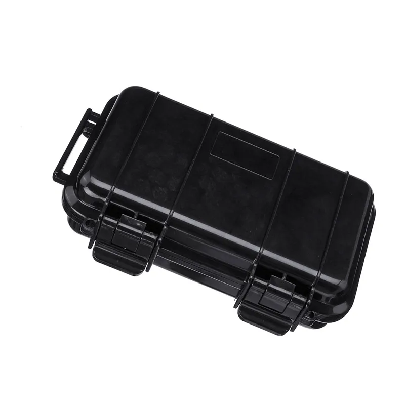 4 Color Outdoor Shockproof Waterproof Box Survival Airtight Case Holder Storage Match Tool Earphone Case Travel Sealed Container