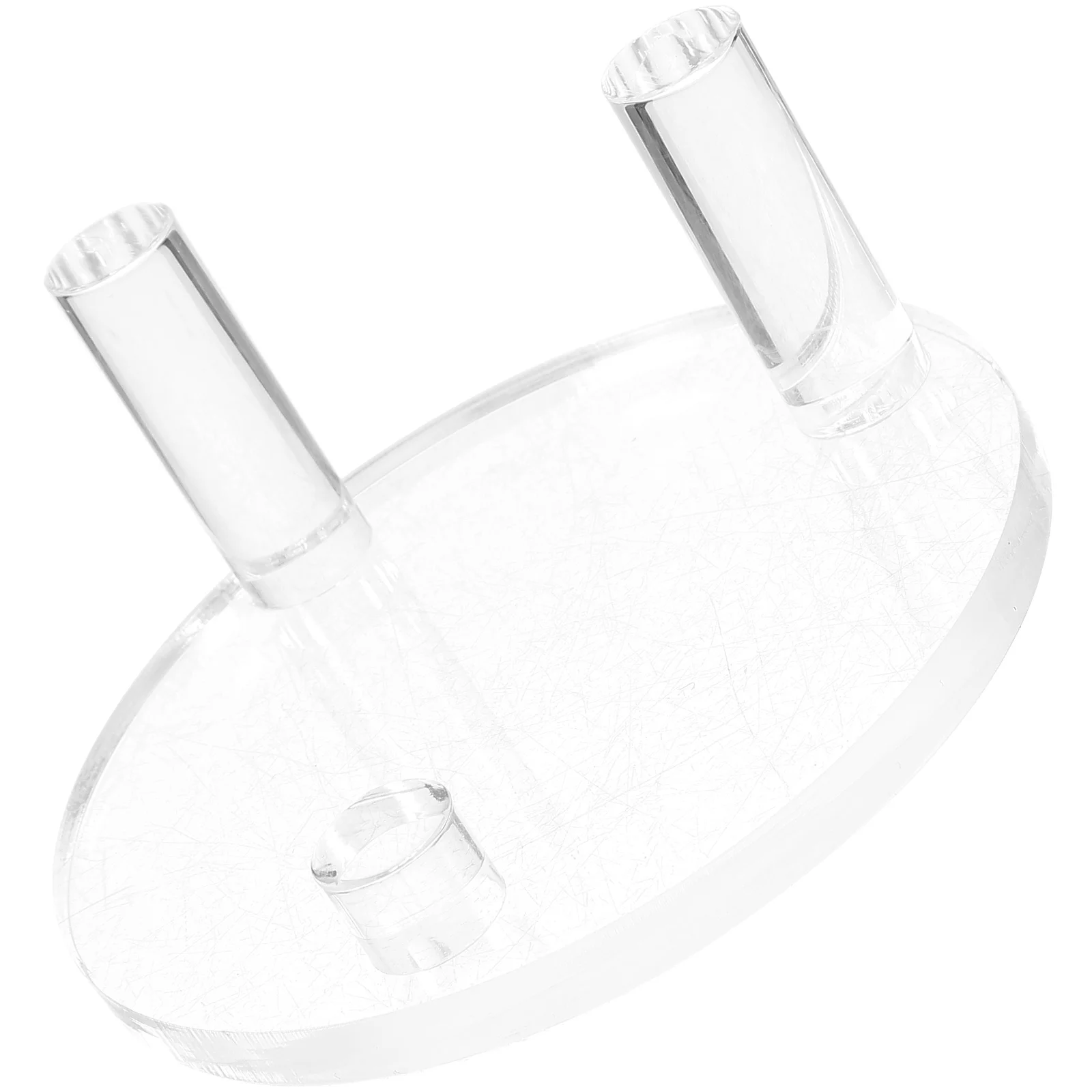 

Acrylic Jewelry 11x11cm Clear Sphere Base Rack Small Pedestal Clear s Gemstone Storage