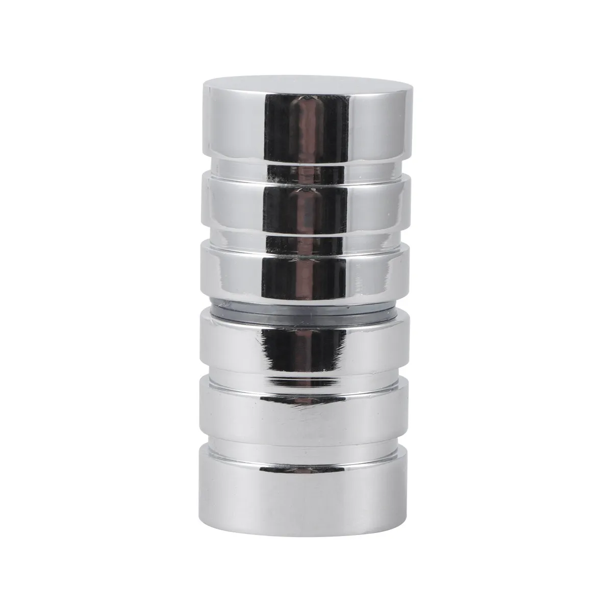 1Pcs 30x30mm Sleek Stainless Steel Pull Handle Single Hole Door Knob for Glass Cabinets Drawers Wardrobes Kitchen Bathroom