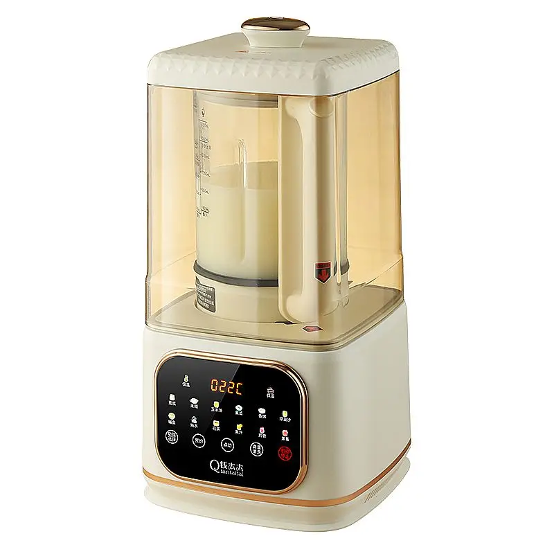 High Speed Blenders with sound insulation cover, silent multi-function automatic household heating cooking machine