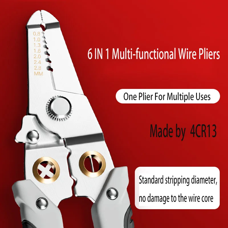 

Multi-functional Wire Splitting Pliers Multi-tool Powerful Practicality Hand Tools One Cut For Multiple Uses Clamp Wholesale