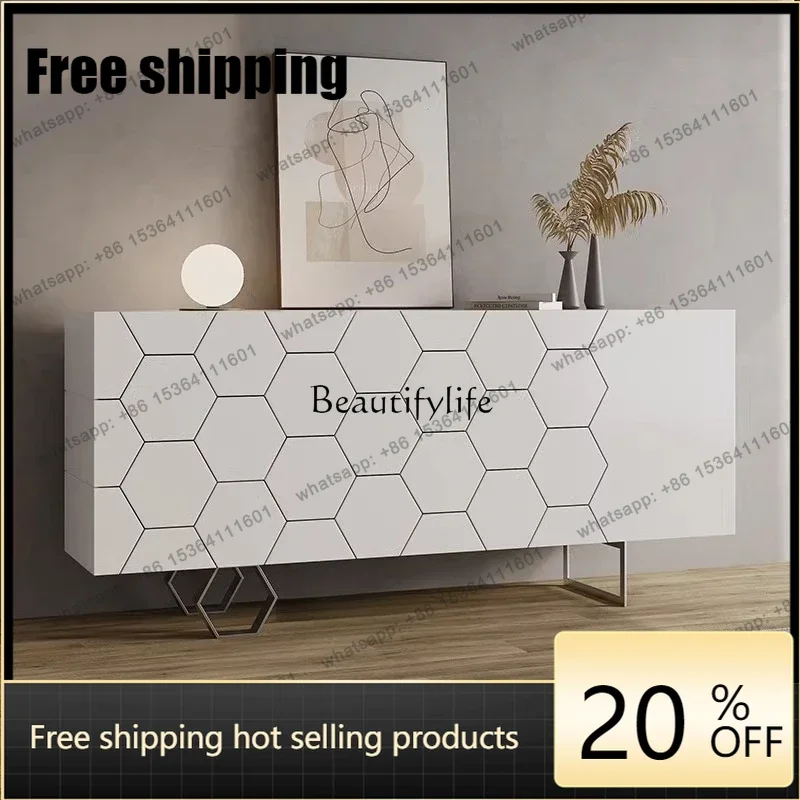 jj5  Best Seller Pg46Italian Simple Modern Light Luxury Dining Side Tea Cabinet Nordic Home Entrance Entrance Entrance Shoe Cabi