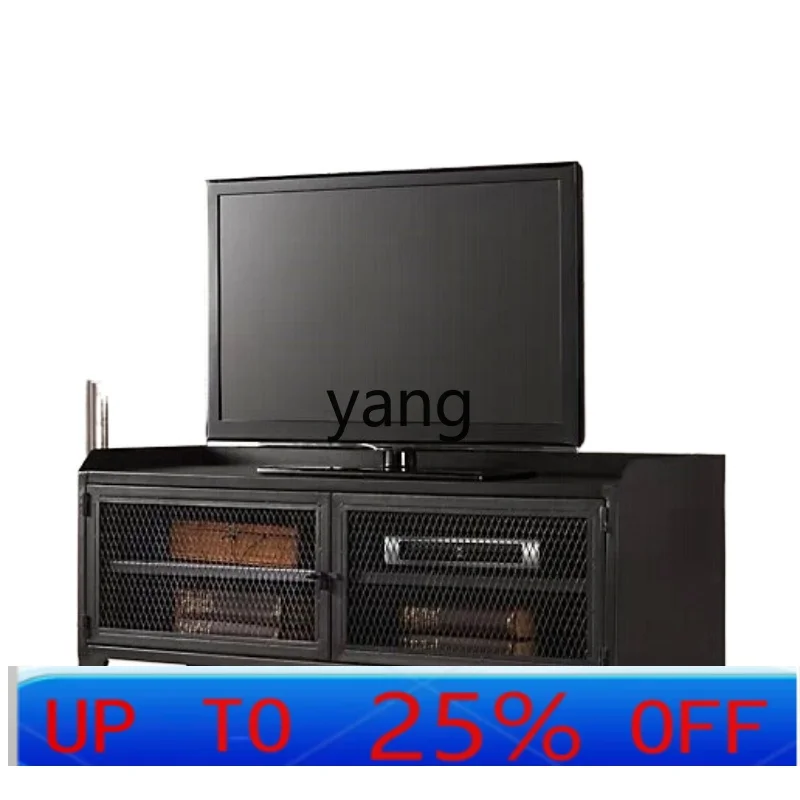 

LMMretro wrought iron bookcase, storage TV entrance foyer cabinet