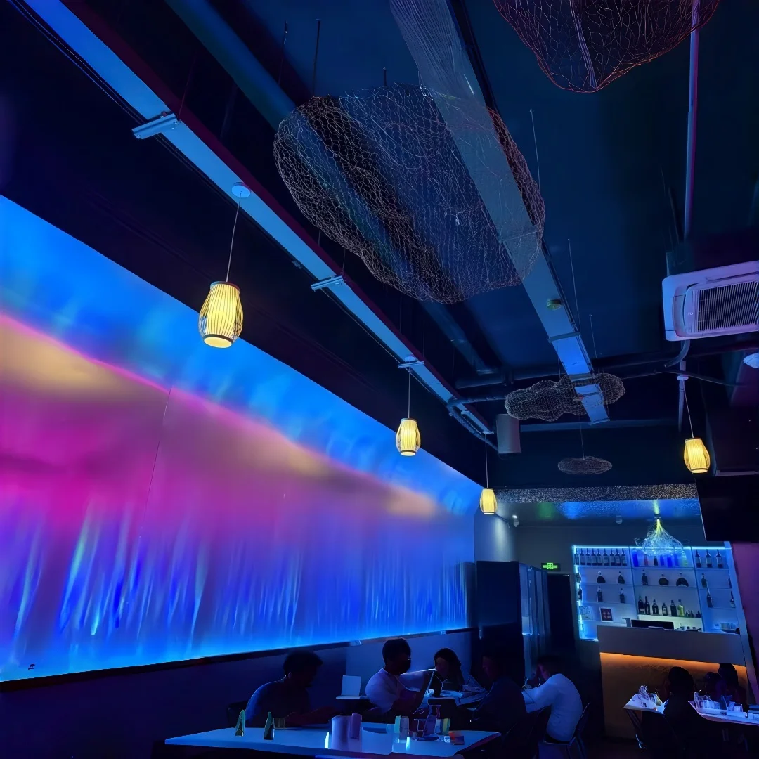 Wave Effect Projector Light,Living Room Decor,Movie Night Lights,Romantic Ambiance Water Ripple LED Light