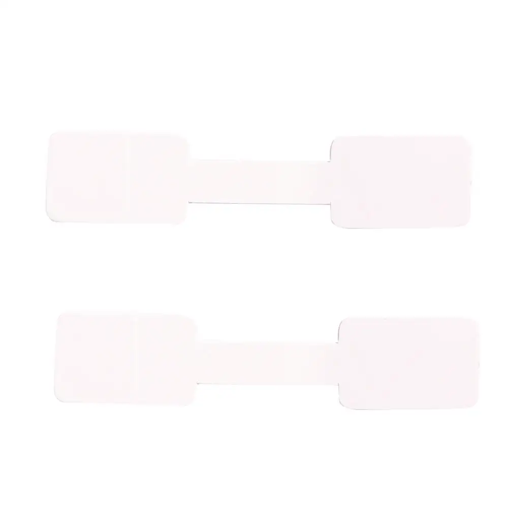 White Bracelet Necklace Stickers Paper Price Labels Display Tags Ring Sticker Hang Size