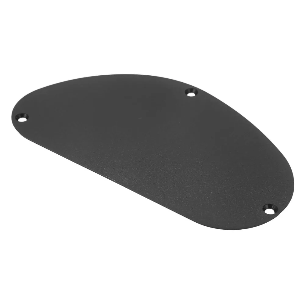 Plastic ​Electric Guitar Back Cover ​Black ​Cavity Plate ​Wiring Backplate​ ​Replacement Accessory Pickguard Scratch Plate​