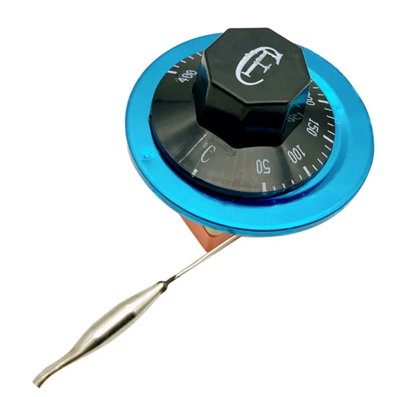 AT43-Temperature Controller Switch Electric Oven Adjustable Digital Thermostat 50-400℃(122-752℉) 250V 16A