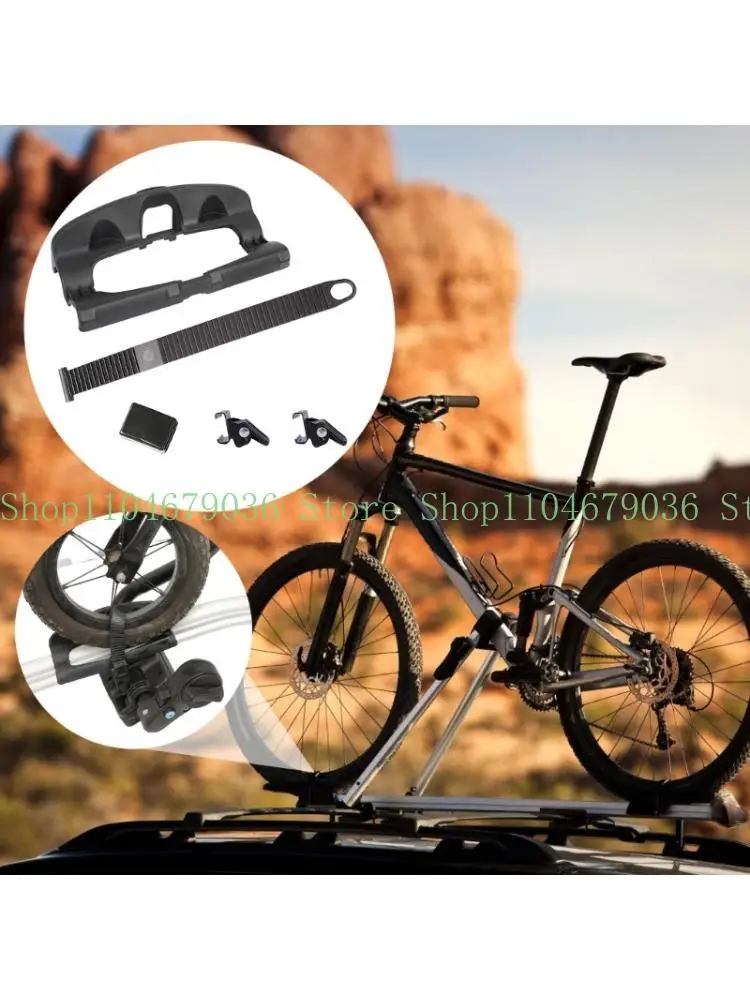 

652F быстроразъемный держатель велосипедного колеса, крепежный ремень для крепления держателя велосипеда на крыше автомобиля,