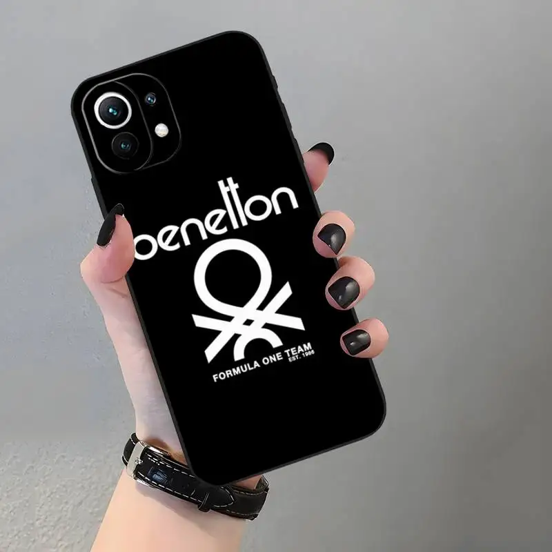 Clothing Brand Benetton Phone Case Funda For Xiaomi Redmi Note 11 11T EPro 10 9 8 6 Pro 10T 9S 8T 7A Silicone Coque