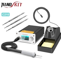 T210 Soldering Station OLED Digital Adjustment Auto Sleep 1s-1.5s Quick Heating JBC 210 Micro Electronic Repair Welding Tools