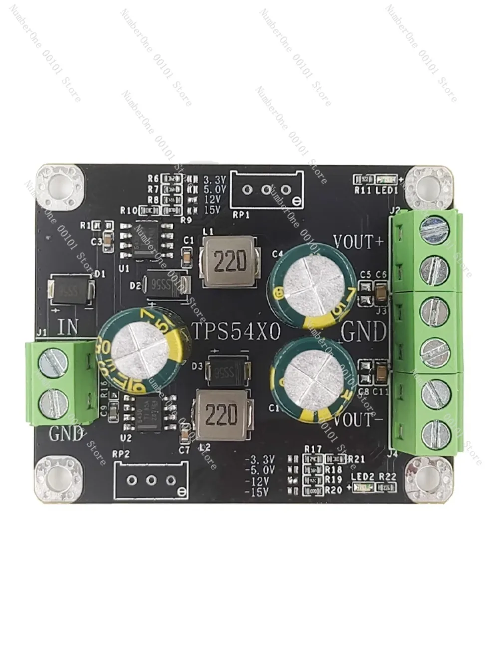 

Tp5430 Switching Voltage Regulator Single Positive and Negative Conversion Dual DC-DC Power Module Low Ripple 3. 3v5v12v15v