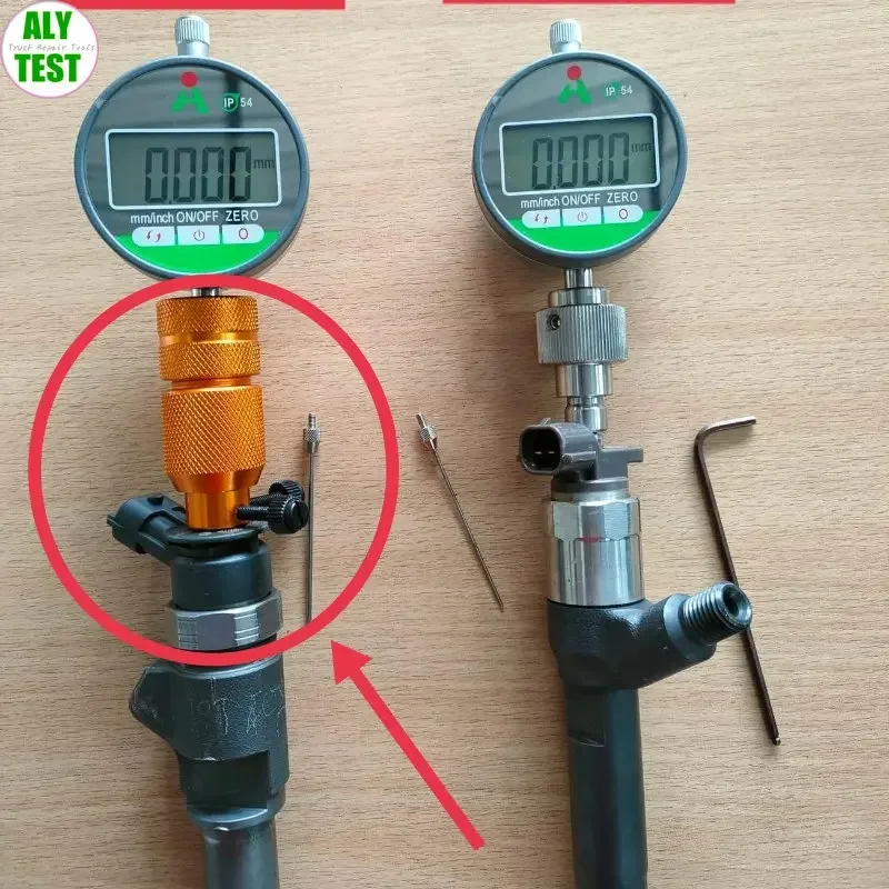 Outil de réparation de siège de mesure de voyage de levage de course d'électrovanne d'injecteur pour DENbucVigo D-Mac Tinton Navara D-MAX 1.9 et Bosch