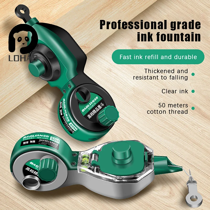 1PC Durable Scribes Ink Draw Line Marker Ink Marker Construction Ink Fountain Hand-Operated Carpenter Tools