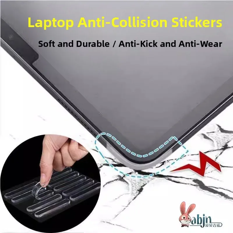 

Transparent Anti-Colion Corner Protectors Soft Ba for Laptop Tablet Protection Universal Cuioning Cuter Guard