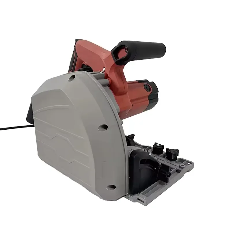 1200W Professional Chainsaw with 127mm Insert Rail Guide for V Groove Cutting Heavy Duty Electric Saw Tool for Woodworking