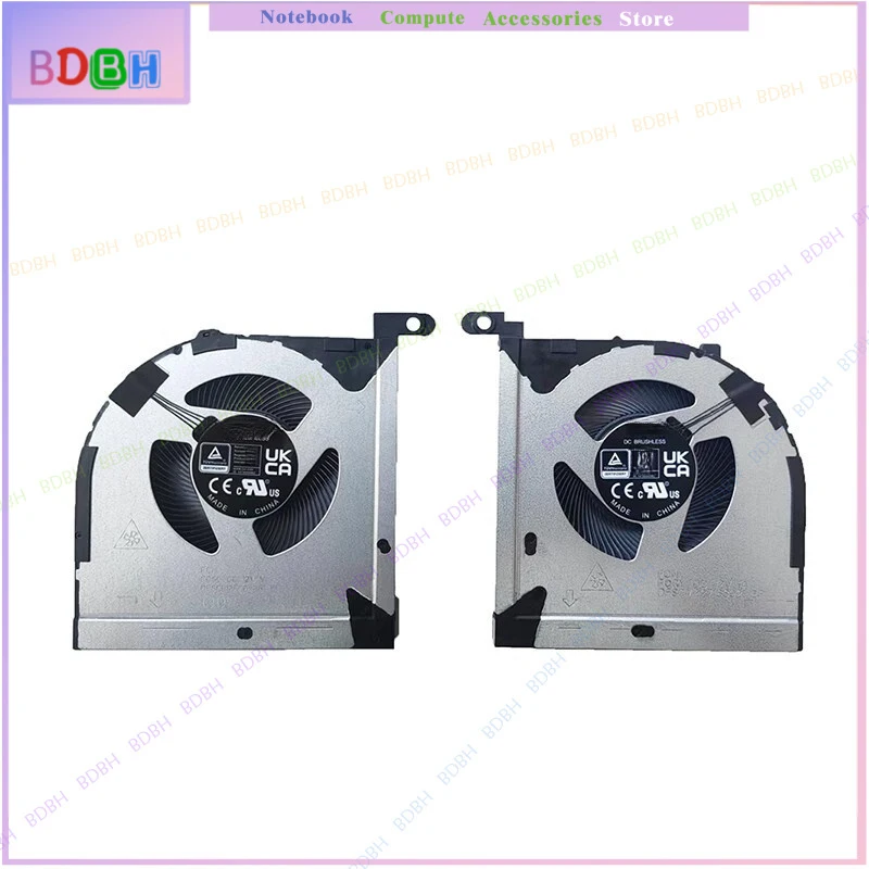 New CPU GPU Cooling Fan DC12V For Legion Slim 5 16IRH8 82YA Slim 5 16APH8 Laptop